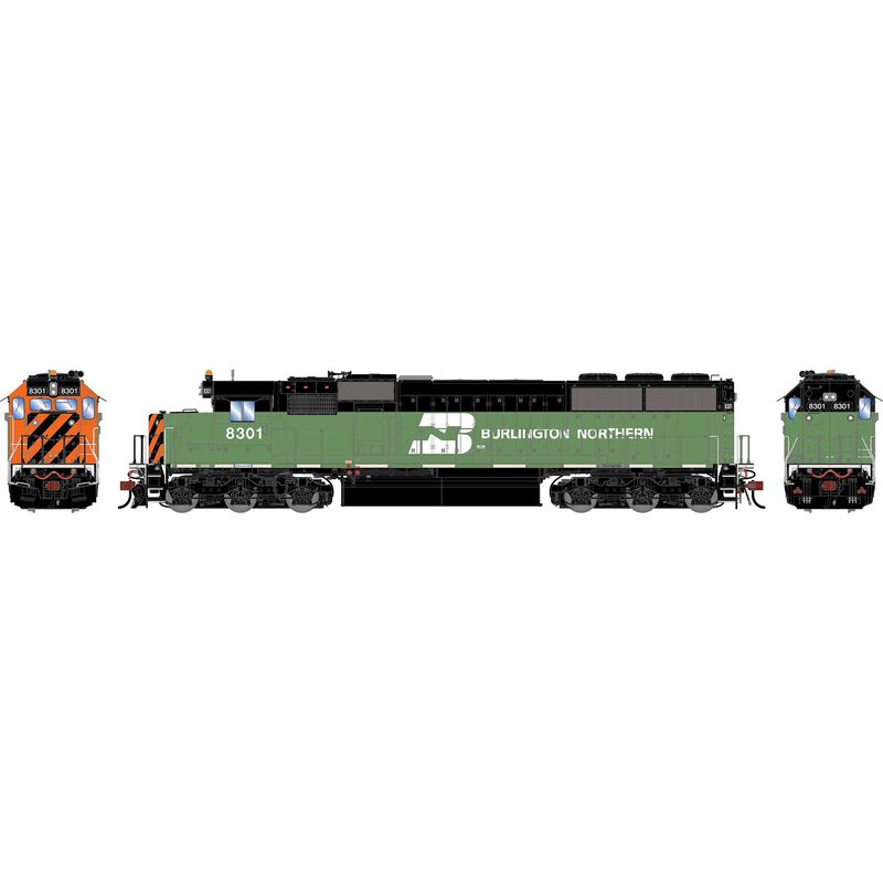 HO GEN SD60 Locomotive w/DCC & Sound, BN #8301