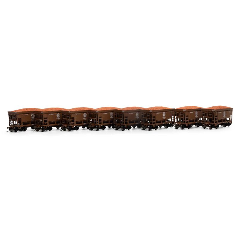 HO 24' Ore Car with Load, DMIR #51014 / 52303 / 52477 / 52500 / 52645 / 52828 / 52911 / 82836 (8)