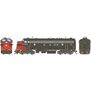 HO FP7A Locomotive with DCC & Sound, AMTK #118
