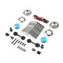 Front LED Lights and Grill Set, Son Uva Digger:LMT