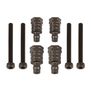 RC8B4 FT Shock Bushings, 14mm & 17mm, aluminum