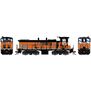HO GEN MP15AC Locomotive w/DCC & Sound, Primed For Grime SOO 'Bandit' #1538