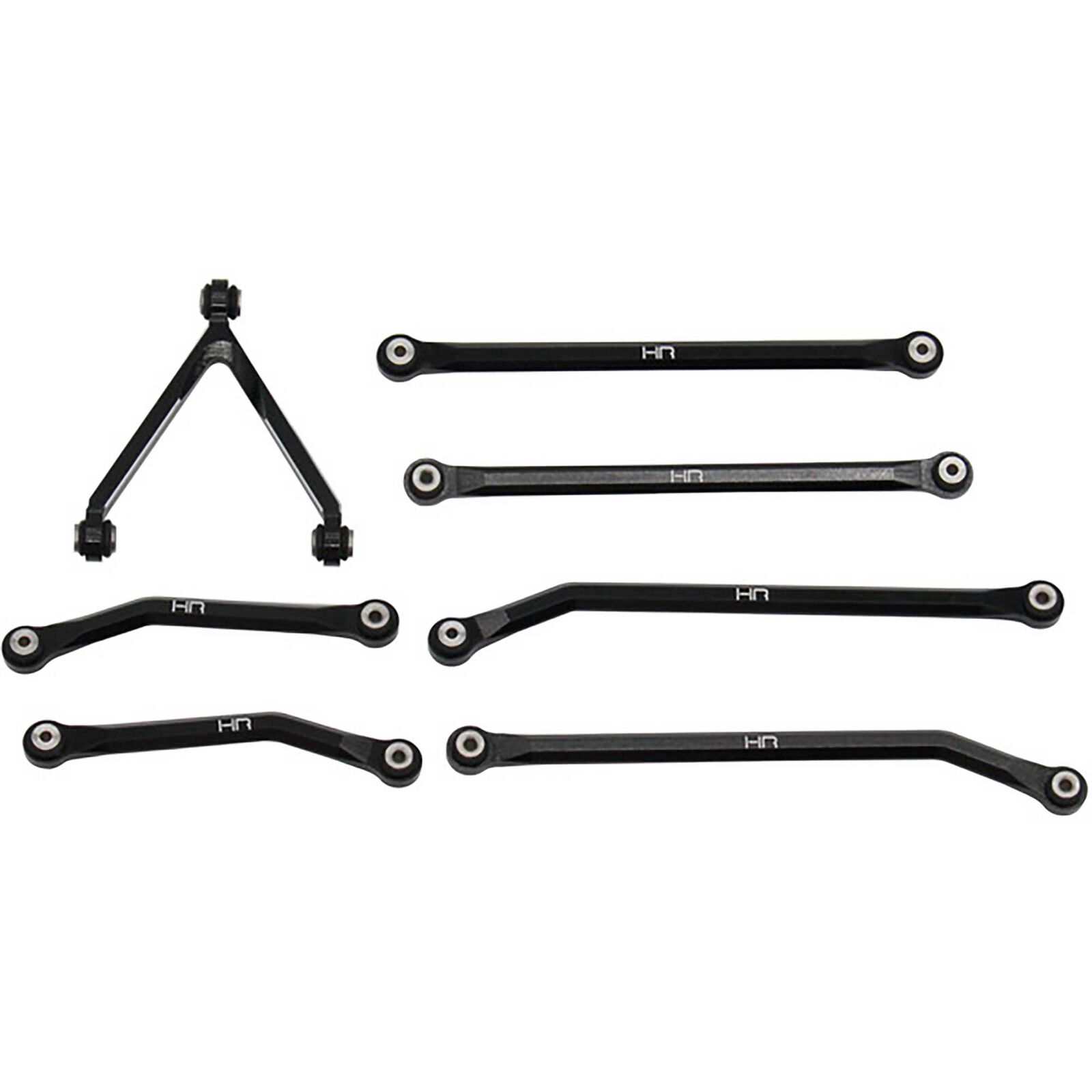 Aluminum High Clearance Links Set for 5.25 (133.5mm) Wheelbase: SCX24 B-17 Betty, Deadbolt