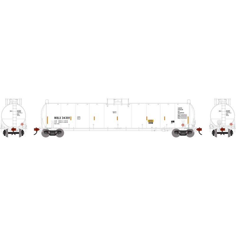 N UTC 33K LPG Tank Car- Early, MBLX #34391