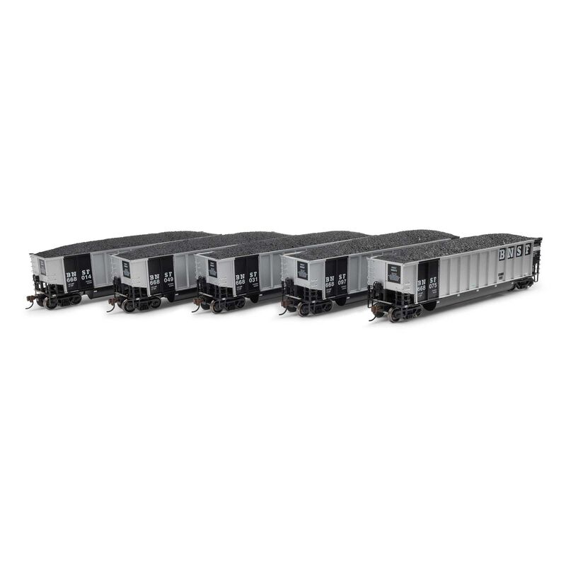HO Bethgon Coalporter with Load, BNSF #3 (5)