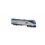 HO P40DC Locomotive with DCC & Sound, Amtrak, Phase V #837
