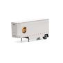 HO RTR 28' Drop Sill Trailer UPS with Shield #348292