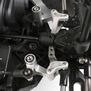 Steering Rack, Clear Anodized: Axial Yeti