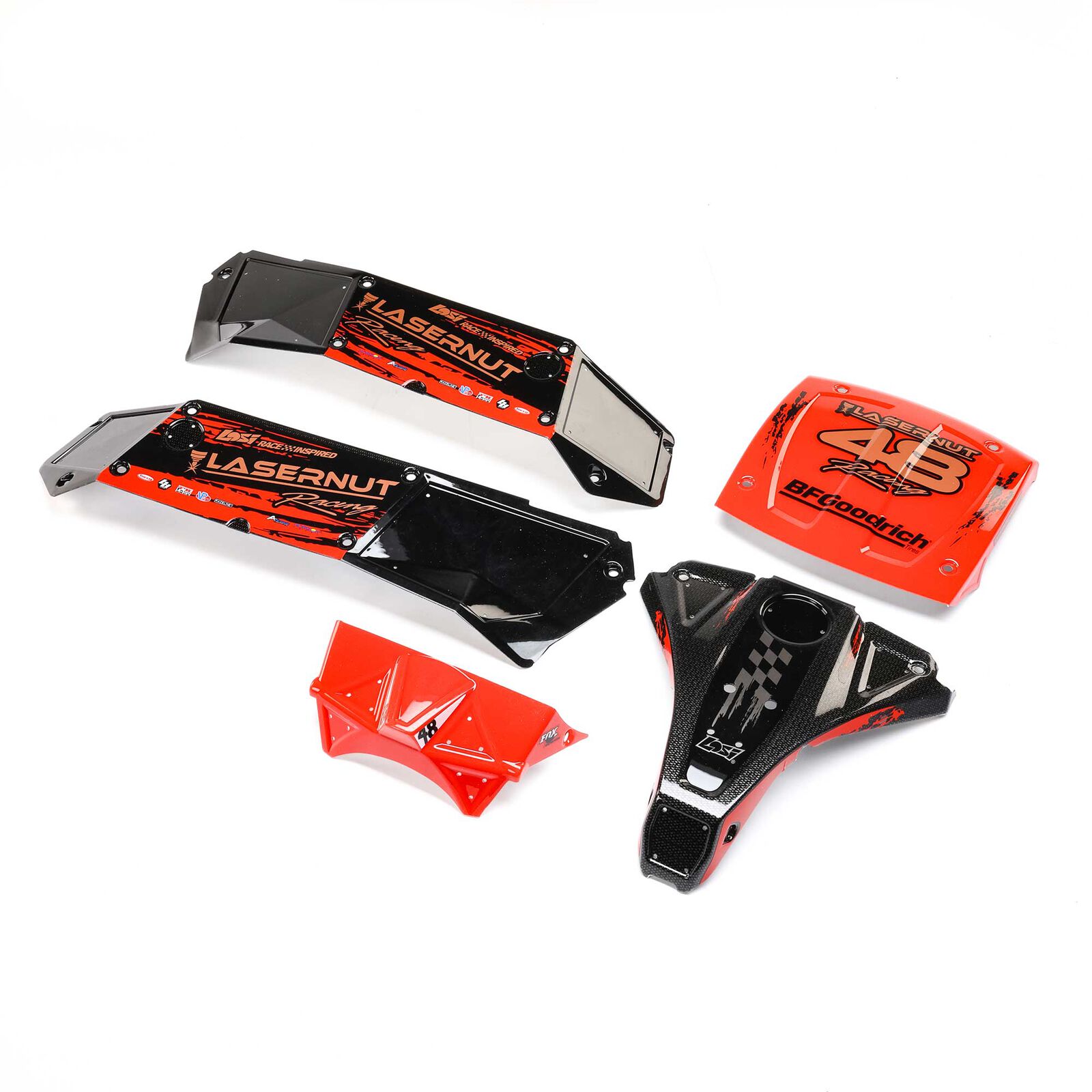 Panel Set, Decorated: 8X Super Lasernut