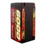 15.2V 6000mAh 4S 130C Shorty Hardcase LiHV Battery: 5mm Tubes