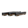 HO Streamline Passenger Cars, KCS (3)