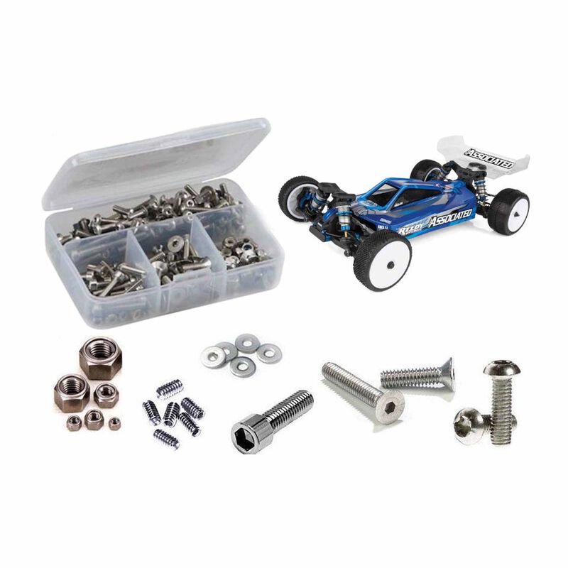 Associated RC10B84 Team 1/10th (#90050) Stainless Steel Screw Kit