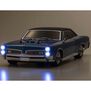1/10 1967 Pontiac GTO Fazer Mk2 FZ02L Brushed 4x4 On-Road Touring RTR, Tyrol Blue