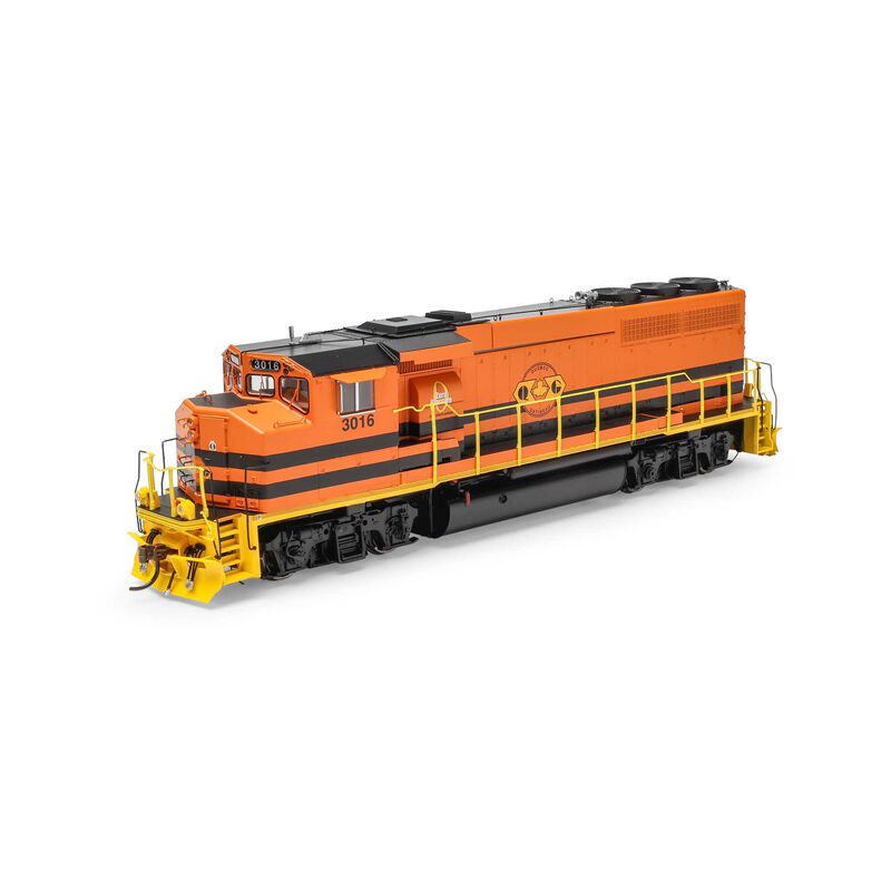 HO GP40-2L Locomotive, QGRY #3016