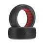 1/8 Gridiron II Soft Long Wear Tires, Red Inserts (2): Buggy
