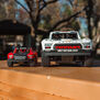 1/16 MOJAVE GROM 4X4 RTR Brushed Desert Truck (Battery & Charger Included), Red/Black