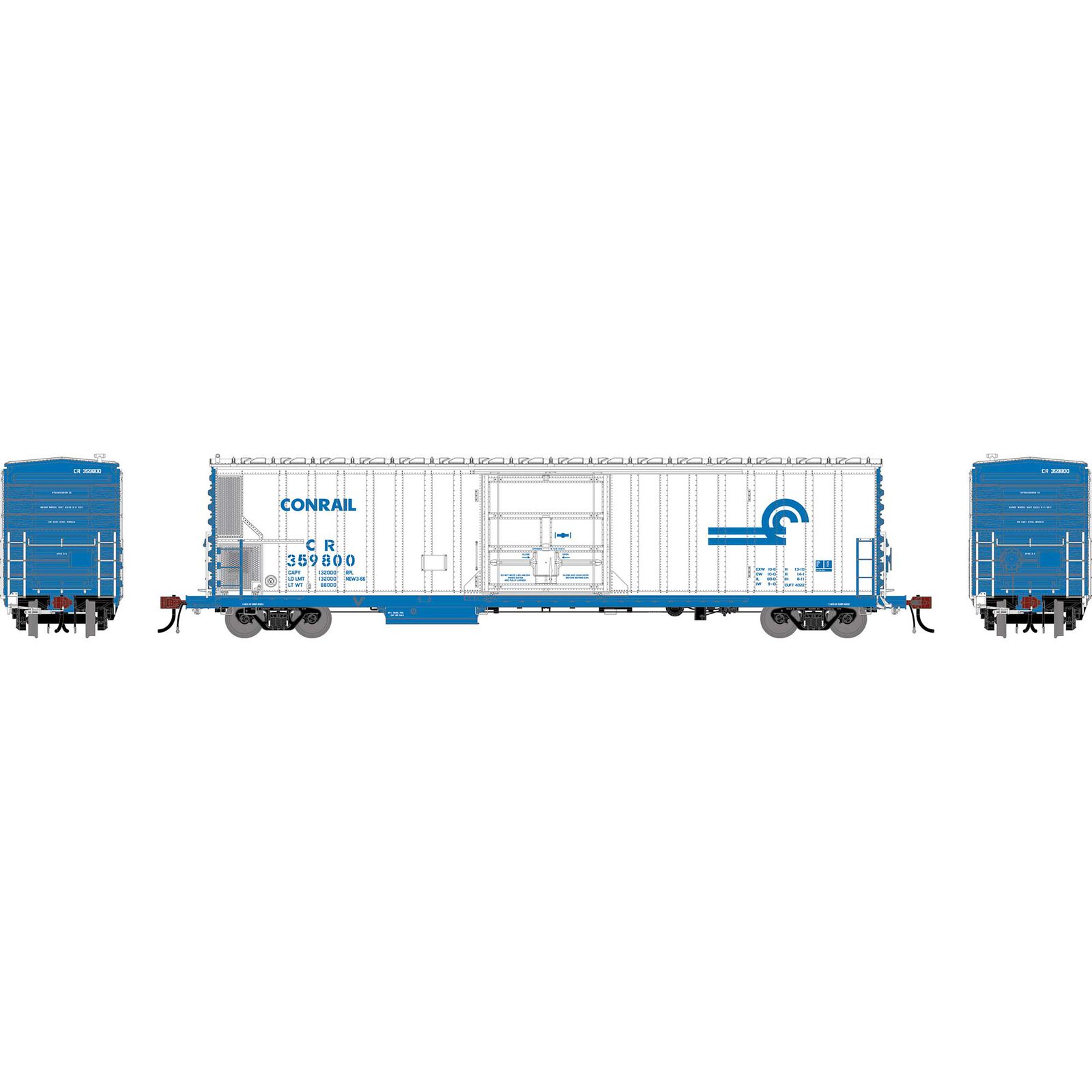 HO GEN 57' FGE Mechanical Reefer w/Sound, Legendary Liveries CR #359800
