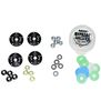 Bypass1™ Tapered Hi-Flow Piston Kit, 5-Hole x 1.3mm, 1/8th Scale