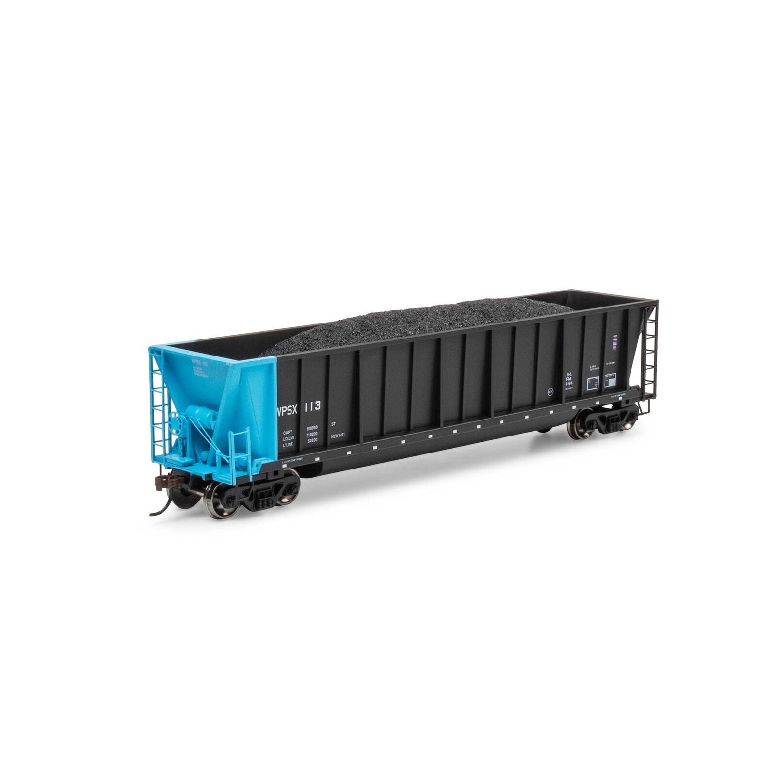 HO ATH Berwick Bathtub Gondola with Load, WPSX #113