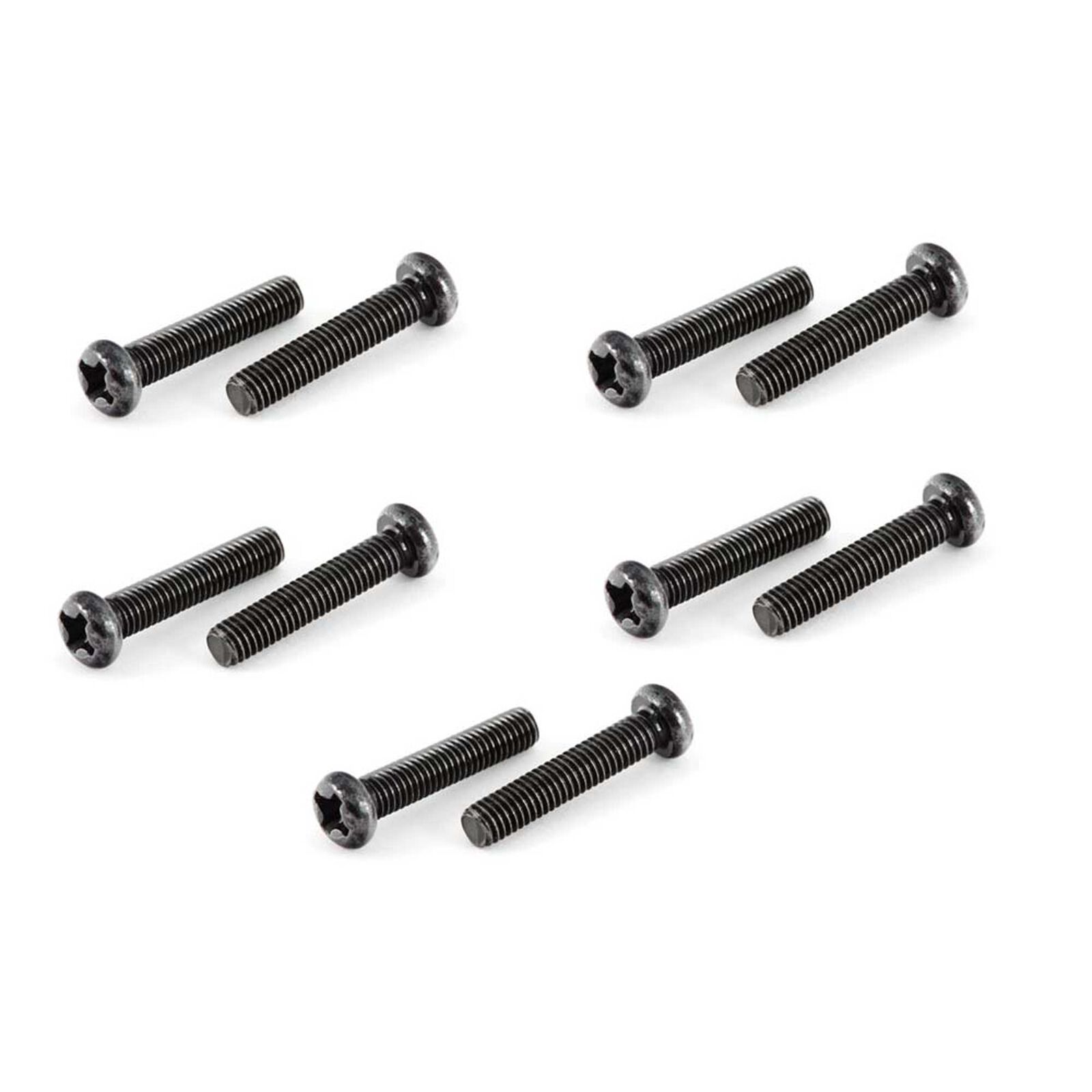 Button Head Cross Machine Screw 3x15mm (10)