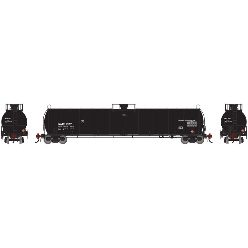HO UTC 33K LPG Tank Car- Early, NATX #1077