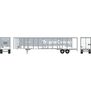 HO 53' Wabash Plate Trailer, MECZ #461650