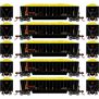 N ATH Berwick Bathtub Gondola, SULX w/Load #1505/1507/1525/1537/1578 (5)