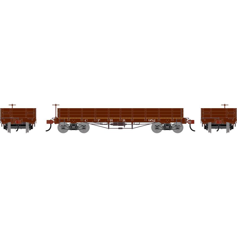 HO ATH 36' Low Side Gondola w/ Drop Gates, CPRR #952