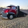 1/10 Custom 1953 Chevrolet Cab Over Engine Hauler RTR, Candy Red