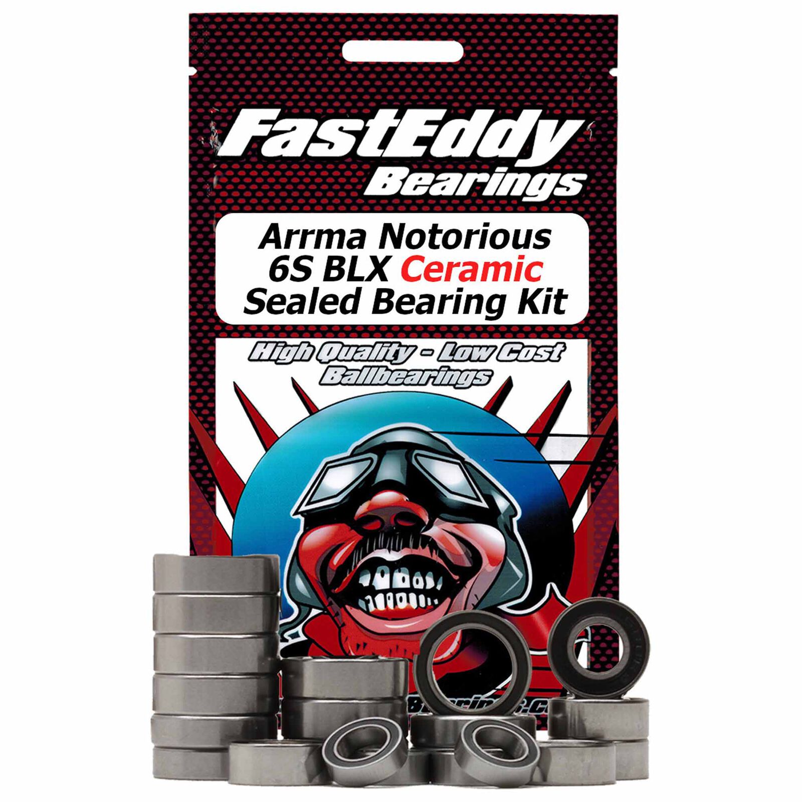 ARRMA Notorious 6S BLX Ceramic Sealed Bearing Kit