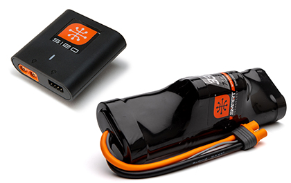 SPEKTRUM SMART BATTERY & USB CHARGER for the ARRMA 1/10 Gorgon RC Monster Truck