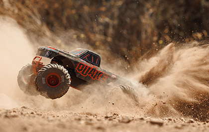 DYNAMIC STABILITY CONTROL (DSC) for the 1/10 QUAKE 223S DSC RTR Brushless RC Monster Truck