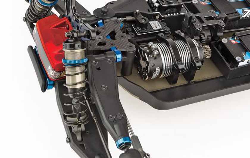 16mm aluminum shocks features improved plastic materials