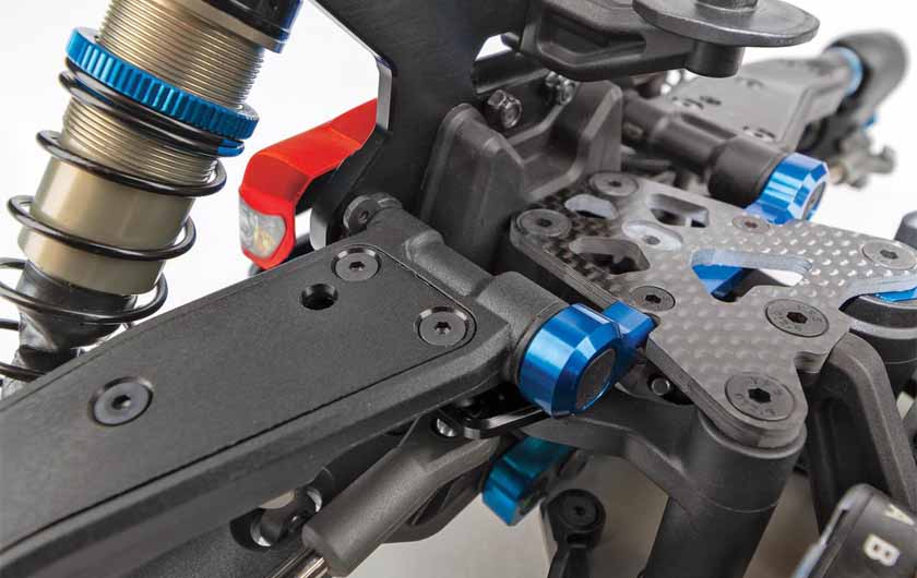Updated suspension arms for better performance