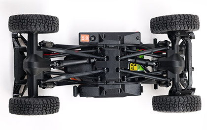 HIGH-PERFORMANCE CHASSIS for the Axial 1/30 SCX30 Chevrolet K10 4X4 Truck RTR