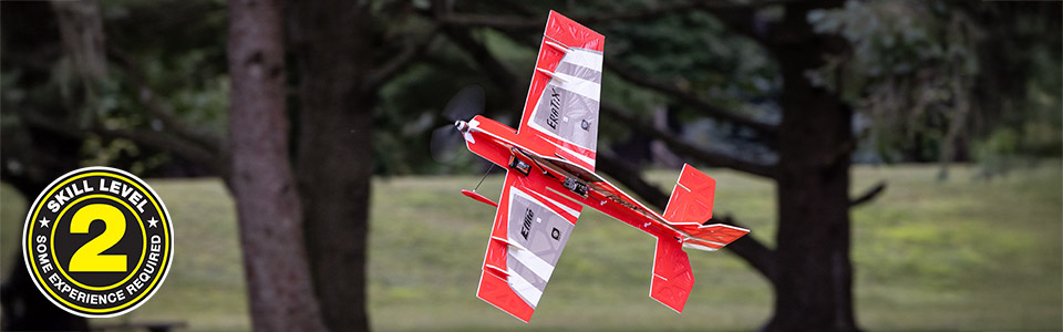Skill Level 2 for the E-flite UMX Eratix 3D FF (Flat Foamy) 450mm RC Airplane