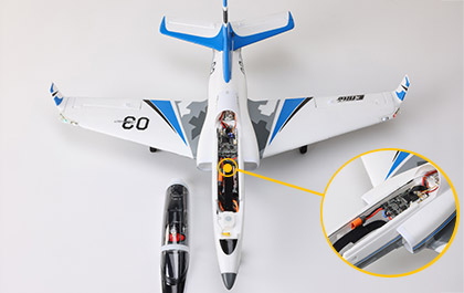 Factory Assembled for the E-flite Viper 30mm RC Jet
