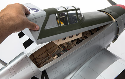 Easy Access and Assembly It for the Hangar 9® P-47D Thunderbolt 20cc ARF