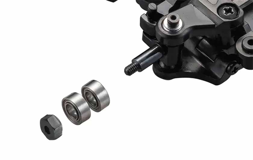 Front knuckles improves steering control