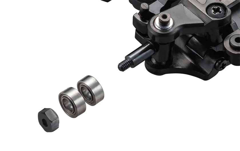 Front knuckles improves steering control
