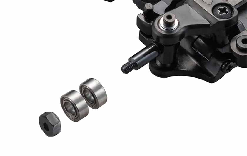 Front knuckles improves steering control