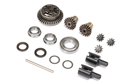 METAL FRONT & REAR DIFFERENTIALS for the Losi 1/18 Mini LMT Zombie RC Monster Truck