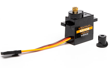 SPEKTRUM SX108 SERVO WITH SERVO SAVER for the Losi 1/18 Mini LMT Zombie RC Monster Truck