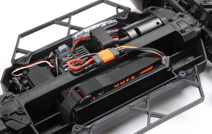 EFFICIENT POWERTRAIN FOR 20+ MPH SPEEDS for the 1/12 NASCAR 2S AWD RTR Brushed On-Road RC Race Car