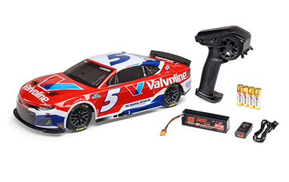 FULLY READY-TO-RUN for the 1/12 NASCAR 2S AWD RTR Brushed On-Road RC Race Car