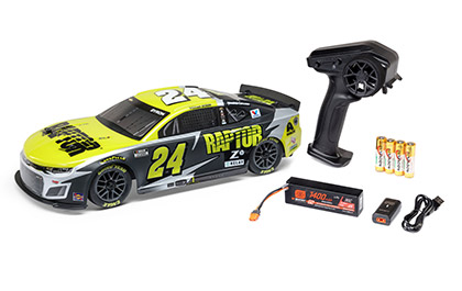 FULLY READY-TO-RUN for the 1/12 NASCAR 2S AWD RTR Brushed On-Road RC Race Car