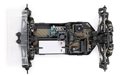 ADAPT TO ANY TRACK for the Team Losi Racing  1/10 22X-4 2.0 DC 4WD Buggy Race Kit