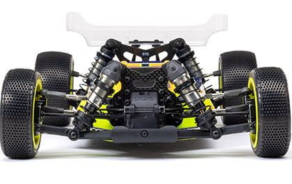 GULLWING FRONT ARMS for the Team Losi Racing 1/10 22X-4 2.0 AC 4WD Buggy Race Kit