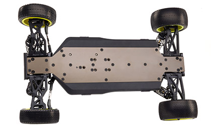 ALUMINUM CHASSIS for the Team Losi Racing 1/10 22X-4 2.0 AC 4WD Buggy Race Kit