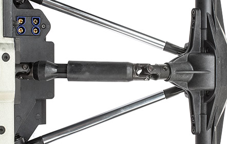 4X4 Driveline with Adjustable Differentials